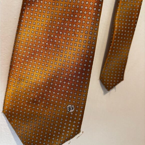 Versace v2 rare accessory square Pattern Tie dress suit tie rare necktie y2k - Picture 7 of 7